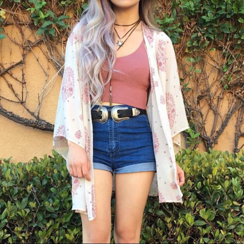 Beige Kimono